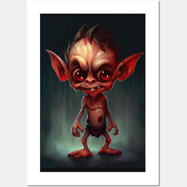 Cute Imp Wall Art by TheMadSwede